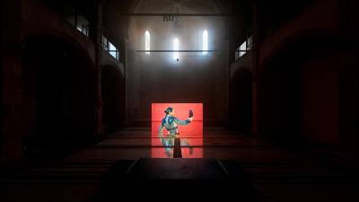 La conexión del mito con el flamenco y el toreo, como campos performativos, inspiran la obra. foto: macba