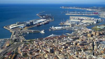 Fotografia aèria del Port de Tarragona