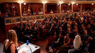 FOTO: L’alcaldessa Sandra Guaita ha presidit l’acte al Teatre Bartrina. FOTO: Aj. Reus