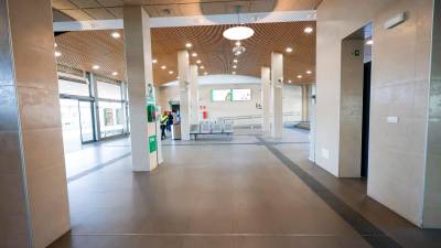La estación de Tarragona este martes por la mañana. Foto: Marc Bosch