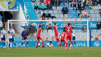 Los granas ganan a domicilio al CE Sabadell. FOTO: cedida