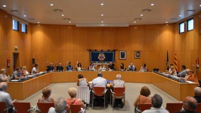 La votació dels grups polítics va tombar la moció presentada pel grup municipal de C´s. Foto: A. Escoda