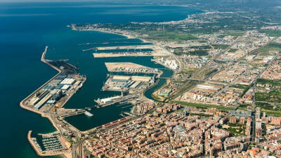 Imatge aèria del Port de Tarragona. Foto: ACN