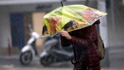 Las lluvias vendrán acompañadas de una bajada notable de las temperaturas. Foto: EFE