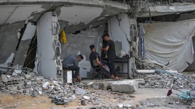 Un ataque en Gaza. Foto: EFE