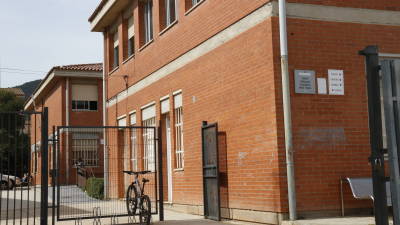 Institut Martí l'Humà de Montblanc, donde hay 9 grupos confinados por Covid. FOTO: ACN