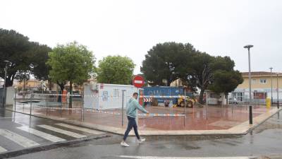 La emblemática plaza Jaén es uno de los espacios que se remodelarán en esta segunda fase de las obras. foto:alba mariné