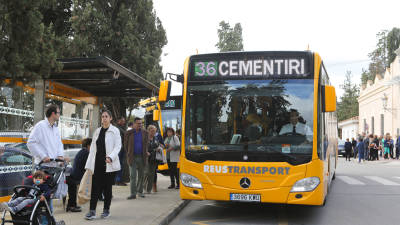 Foto d‘arxiu de l’autobús llançadora de Reus Transport. FOTO: ALBA MARINÉ