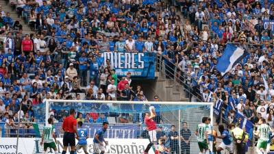 El Carlos Tartiere de Oviedo despidió la liga con más de 27.000 espectadores. Foto: La Nueva España