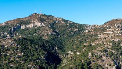 Vista del Mont Caro. FOTO: santi garcía