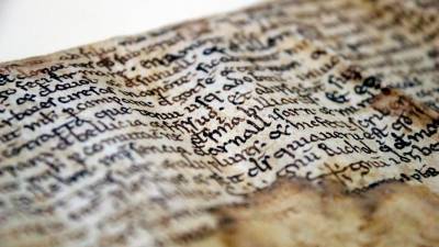 Un dels textos amb els quals han treballat els investigadors de la UAB. foto: ACN