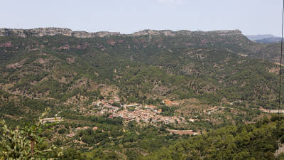Des d'aquest punt de la comarca es poden veure diferents municipis de la Baronia. Foto: Alba Marin&eacute;