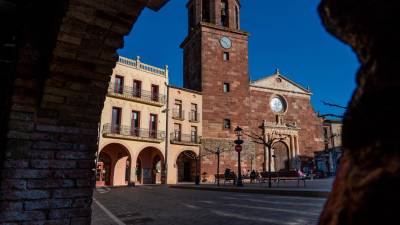 La iglesia de Santa María de Prades. FOTO: Santi Garcia