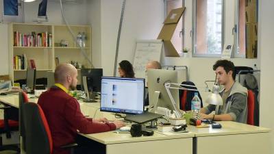 En las dependencias de Tarragona Impulsa está el 'coworking' dirigido a las nuevas empresas. Foto: Alfredo González/DT
