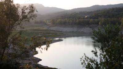 Estado reciente del pantano de Riudecanyes. Foto: Alba Mariné