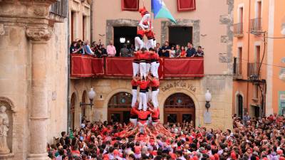 Primera aleta del 7 de 7 dels Nens del Vendrell en tercera ronda. Foto: ACN