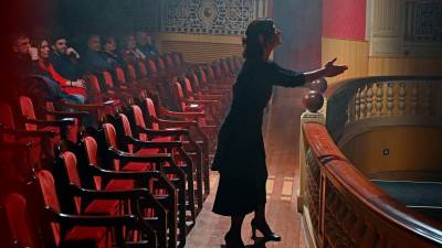 Alba Aluja como Yerma en el Fortuny. foto: Alfredo gonzález
