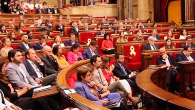 La cambra ha rebutjat les esmenes a la totalitat presentades pel PP i l’extrema dreta de Vox. Foto: ACN