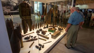 El museu del Centre d’Estudis de la Batalla de l’Ebre, CEBE, a Gandesa. Foto: Joan Revillas