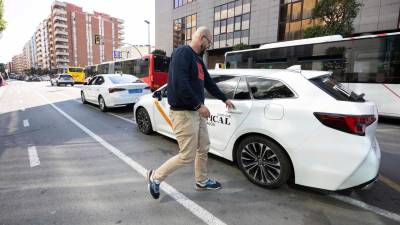 Los taxistas de la mayoría de municipios se oponen a la creación de una zona única metropolitana. foto: Àngel Ullate