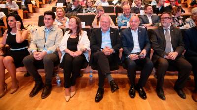 Pere Granados celebró ayer el acto de presentación de la candidatura Sumem per Salou-PSC en el TAS. Foto: Alba mariné