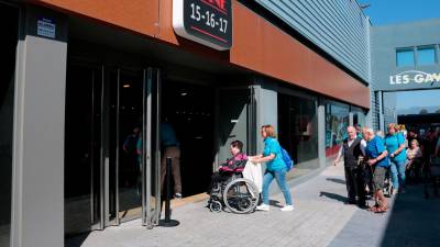 La sesión ha tenido lugar en los cines de Les Gavarres de Tarragona. Foto: ACN