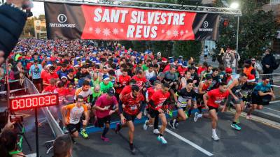 La Sant Silvestre de Reus volvió a reunir a muchos corredores para despedir el año. Foto: Alba Mariné