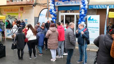 La inauguración del nuevo local de Todos en Azul. Foto: Fabián Acidres