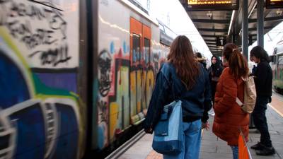 Imagen de archivo de un tren de Rodalies. Foto: ACN