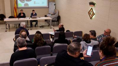 La presentació es va fer ahir al Consell Comarcal de la Terra Alta, a Gandesa. Foto: J. Revillas