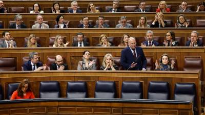 Imagen del hemiciclo del Congreso de los Diputados. Foto: EFE