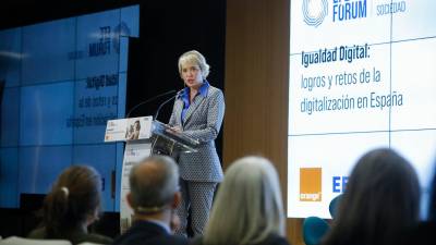 La secretaria de Estado de Digitalización e Inteligencia Artificial, Carme Artigas, en una imagen de archivo. Foto: EFE