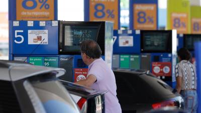 BonÀrea es la cadena más barata en gasóleo A y gasolina 95. Foto: EFE