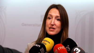 La directora de la Inspecció de Treball de Catalunya, Laura Freixas. Foto: ACN