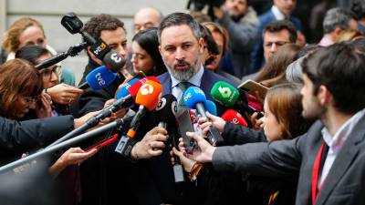 Santiago Abascal, en una imagen reciente. Foto: EFE