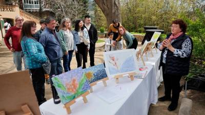 L’exposició s’ha celebrat al jardí de Cal Fernando. Foto: Alba Mariné