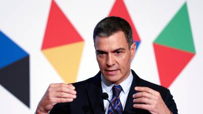 El presidente español, Pedro Sánchez. FOTO: EFE