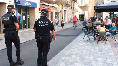 La plantilla de la Policía Local de El Vendrell el próximo año aumentará en nueve agentes. Foto: DT