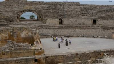 El anfiteato es una de las joyas del patrimonio romano de TGN. fotos:lluís milián
