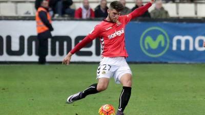 Calavera ha jugado 11 partidos con el Nàstic esta temporada, 9 de liga y 2 de Copa. Foto: Lluís Milián