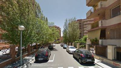 Los hechos sucedieron en una vivienda de la calle Sant Auguri. Foto: Google Street View