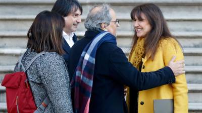 La resolución incluye un voto particular discrepante que considera que Borràs no cometió falsedad y entiende que la inhabilitación debe afectar sólo a cargos con facultad de contratación. Foto: EFE