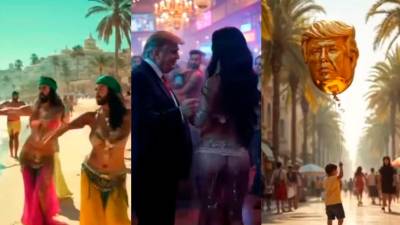 Imágenes del vídeo publicado por Donald Trump. Foto: Instagram/DT