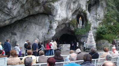 El santuario de Lourdes es visitado anualmente por millones de personas de todo el mundo. FOTO: DT