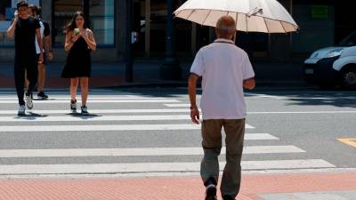 La previsión es que esta ola de calor se alargue hasta medios de la semana próxima. Foto: EFE