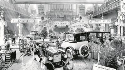 Estand de F. de A. Puig y cia en 1919. FOTO:Automobile Barcelona