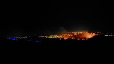Las llamas han consumido ya 37 hectáreas. Foto: DT