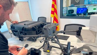 Uno de los drones adquiridos por el Port. FOTO: Port de Tarragona