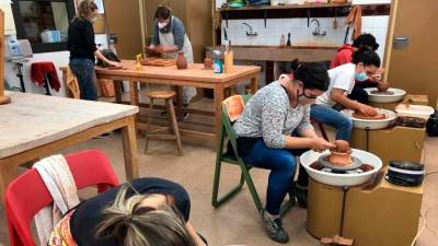 Curs de modelisme i matriceria ceràmica, a Tortosa. foto: escola per l’art i cultura-diputació tarragona