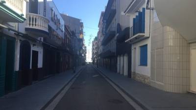 La calle Monturiol.